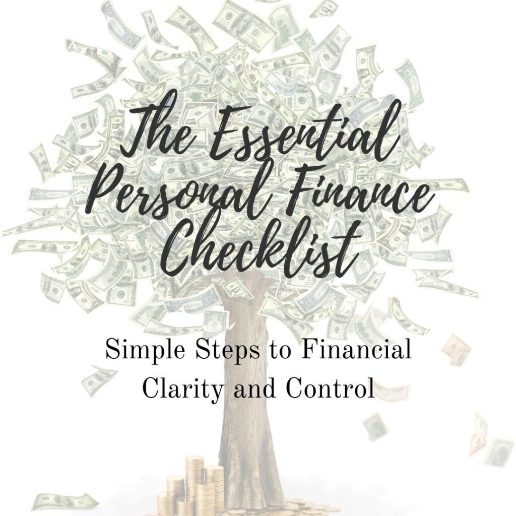 Personal Finance Checklist (Instagram Post)